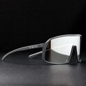 Side view of FRED Shark Grey – sports sunglasses with dynamic style and performance.