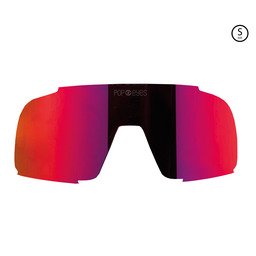 Replacement lens Sunset Red for EDDY Small – sporty lens for narrow face shapes.