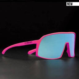 Side view of FRED Hot Pink – sporty cycling sunglasses with aerodynamic shape.
NEW