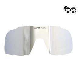 Silver Star lens for EDDY Kids – kids sunglasses replacement lens with stylish mirror finish.
