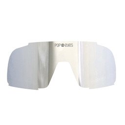 Silver Star replacement lens for EDDY sports sunglasses – mirrored look with clear vision.