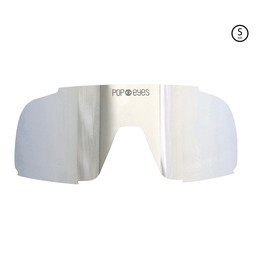 Silver Star replacement lens for EDDY Small – sporty sunglasses lens with full UV protection.
