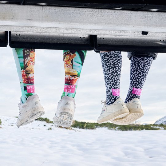 Skisocken JOHN mit Komfortbund und verstärktem Fußbereich – ideal für Skifahrer und Snowboarder